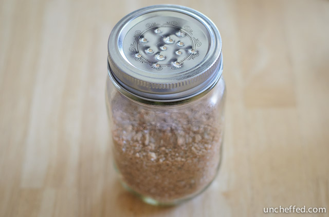 uncheffed - Spice Shaker Lid With Holes Drilled wpid2178 uncheffed ribs 3 The Secret To Ten Minute Baby Back Ribs